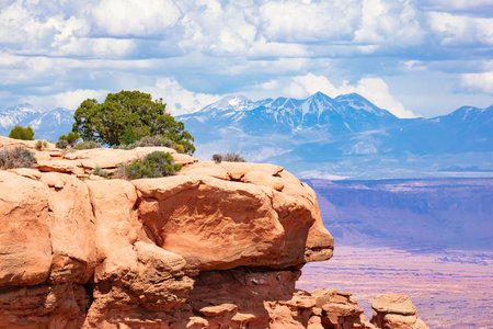View from Capitol Reef National Park in United States of America, USA