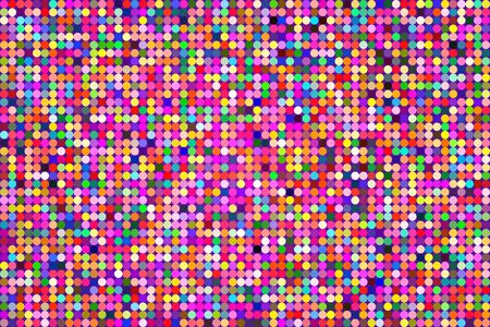 Abstract background of colored circles. Colorful backdrop for flyer night club party. Vector illustration.のイラスト素材