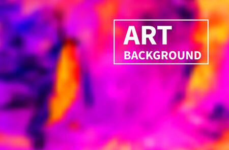 Art chaotic colorful abstract blurred background. Vector illustration.のイラスト素材