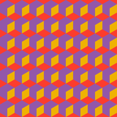 3D cubesのイラスト素材