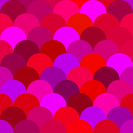 Seamless pattern mermaid tail, fish scales. Traditional classic japanese, korean, chinese background. Layers of circles, arcs. - Stock vectorのイラスト素材