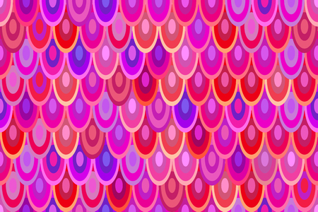 Seamless pattern mermaid tail. Mermaid scales. Abstract girly background. Vector illustrationのイラスト素材