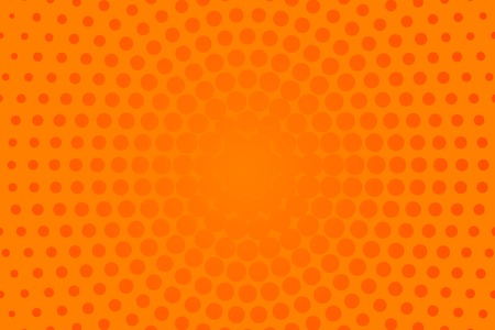 Orange backdrop with dots pattern.のイラスト素材