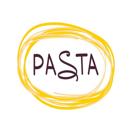 Pasta banner.のイラスト素材