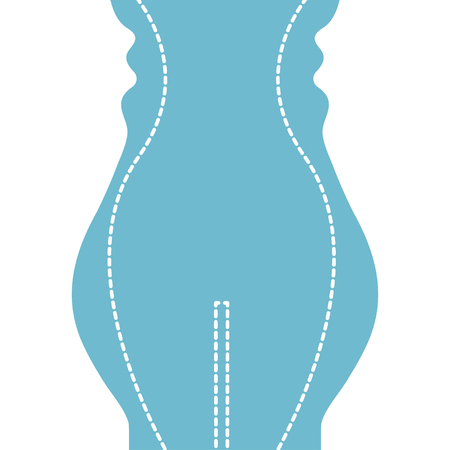 Weight loss, liposuction, overweight, slimming, female figure before and after plastic surgery, beautiful body. Vector illustrationのイラスト素材