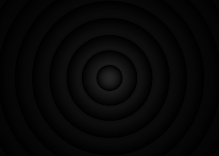 3d banner with shadows and folds, background with waves, abstraction. Vector illustrationのイラスト素材