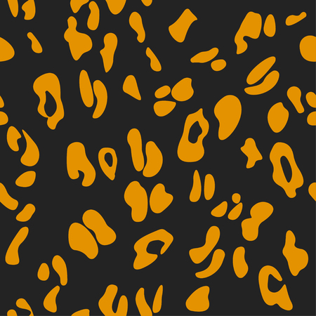 Seamless leopard skin patternのイラスト素材