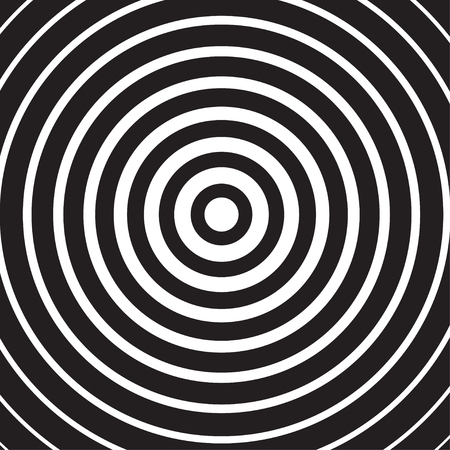 Geometric linear background, geometric print, banner with lines, abstract poster, optical illusion. Vector illustrationのイラスト素材