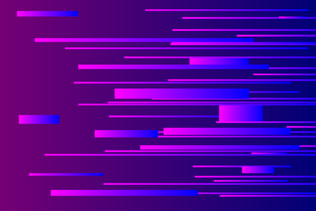 Blue speed light and stripes moving fast over dark background. Vector illustration.のイラスト素材
