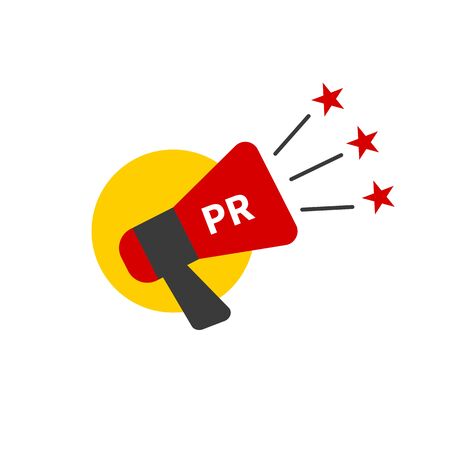 PR agency signのイラスト素材