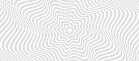 Opt illusion background. Optical illusion banner, distorted color lines. Vector illustrationのイラスト素材