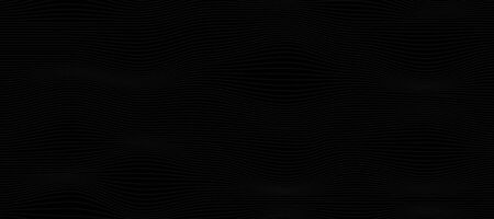 Surface with distorted lines, abstract digital background. Technology pattern for web design. Vector illustrationのイラスト素材