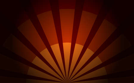 Summer rays background. Banner for circus posterのイラスト素材