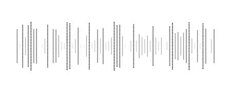 Big data black and white abstract elementのイラスト素材