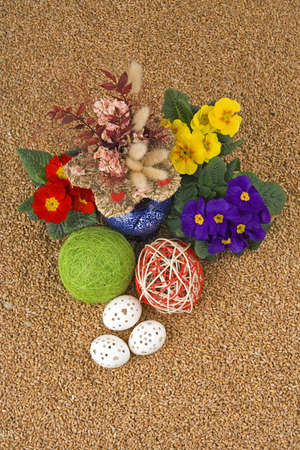 Easter retirement from Easter articles and symbol.の写真素材