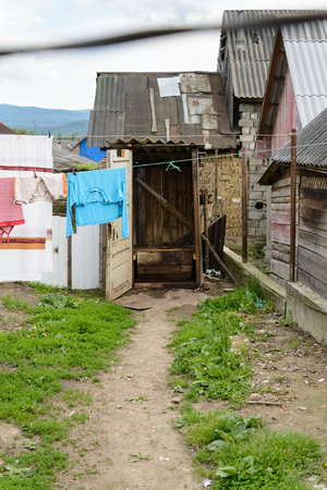Life in a gypsy village in Ukraineのeditorial素材
