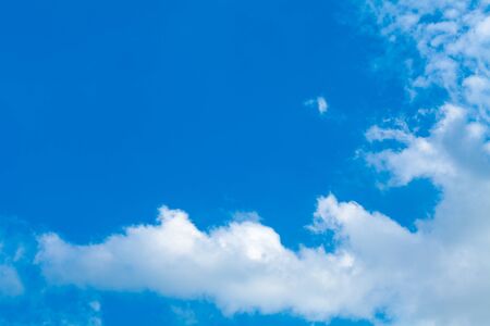 Sky with clouds backgroundの写真素材