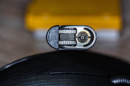 Close-up photo lightersの写真素材