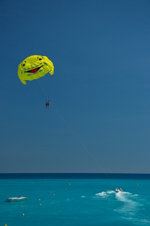 Parasailingの写真素材