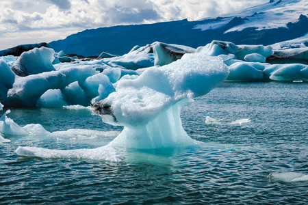 Jokulsarlon -  famous glacier lagoon in Iceland