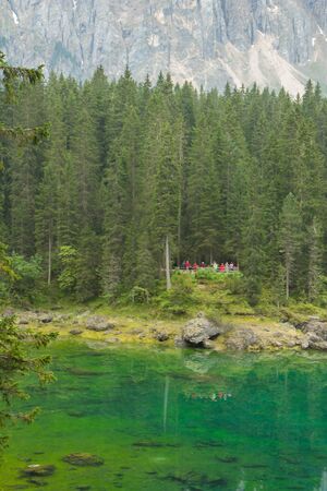 Lake of Carezza, Dolomites, South tirol