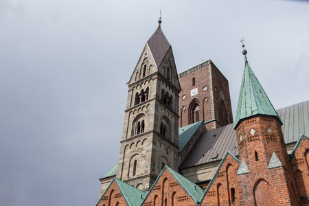 Cathedral in Ride, The oldest city in Denmark