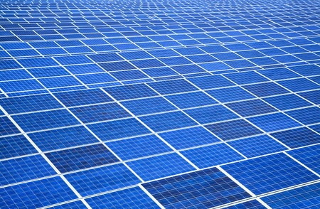 large area solar panel and Power plant
