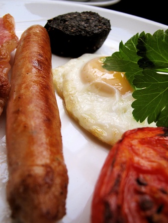english fried breakfastの写真素材