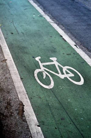 Way for a bicycle.の写真素材