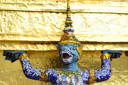 Statue at the Grand Palaceの写真素材