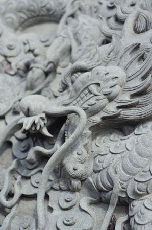 Statues in Chinese Templeの写真素材