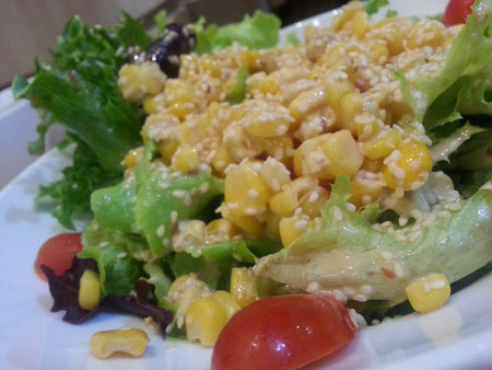 Sweet Corn Salad の写真素材