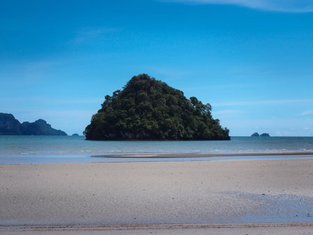 sea and beach in Thailandの写真素材