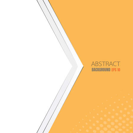 Abstract background Yellow Background With Abstract Pattern Vector Designed for advertisements, brands, and web sites.のイラスト素材