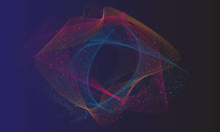 Abstract background design Circle landing page template for website ad, book cover.