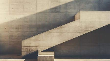 abstract of modern architecture background, concrete wall textured backgroundの素材