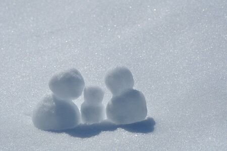 snowmenの写真素材