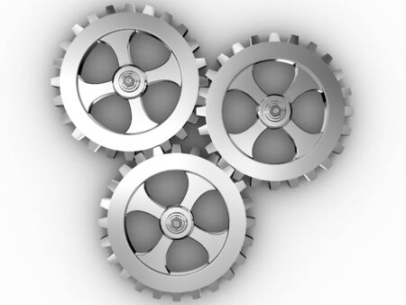 Gears of the some mechanism...