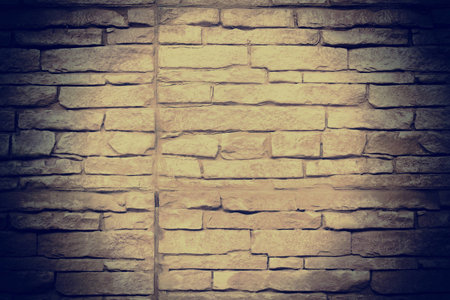 Texture of a brick wall.の写真素材