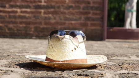 Glasses with a hat lover