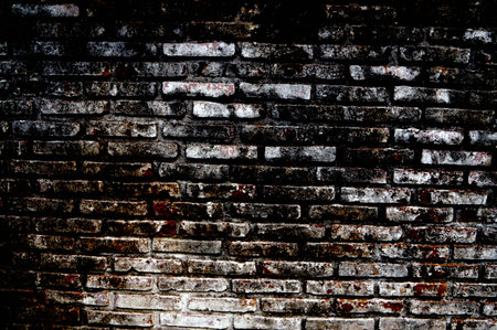 brick wall backgroundの写真素材