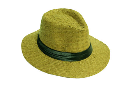Cowboy hat on a white backgroundの写真素材
