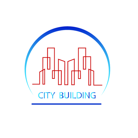 City buildingのイラスト素材