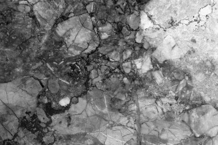 Marble patterned texture background. Marbles of Thailand, abstract natural marble black and white (gray) for design.の写真素材
