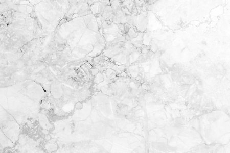 White marble texture background pattern with high resolution. Black and white.の写真素材