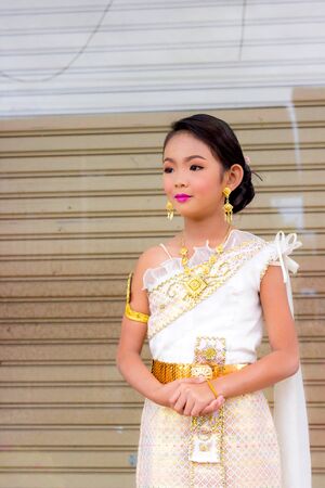 The girl in Thailand set for weddings and jewelryの写真素材