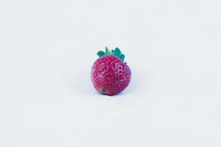 Strawberry on white background.の写真素材