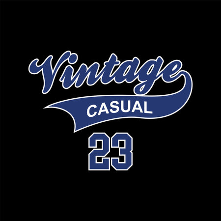 Design vector typography for t-shirt streetwear clothing. vintage concept. with white color. perfect for modern t-shirt designのイラスト素材
