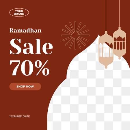 template ramadhan kareem, posts, greeting card poster template, post card, invitationのイラスト素材
