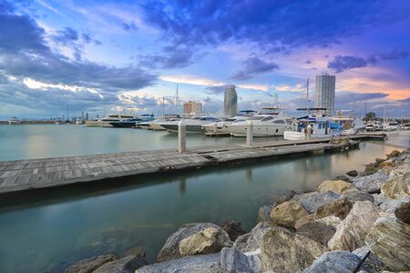 harbor in Thailandのeditorial素材